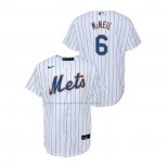 Maglia Baseball Bambino New York Mets Jeff Mcneil Replica Home Bianco