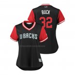 Maglia Baseball Donna Arizona Diamondbacks Clay Buchholz 2018 Llws Players Weekend Buck Nero