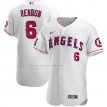 Maglia Baseball Uomo Los Angeles Angels Anthony Rendon Autentico Bianco