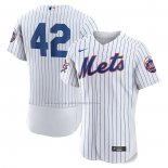 Maglia Baseball Uomo New York Mets Jackie Robinson Autentico Bianco
