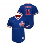 Maglia Baseball Bambino Chicago Cubs Yu Darvish Cooperstown Collection Road Blu