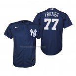 Maglia Baseball Bambino New York Yankees Clint Frazier Replica Alternato Blu
