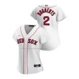 Maglia Baseball Donna Boston Red Sox Xander Bogaerts Replica Home 2020 Bianco