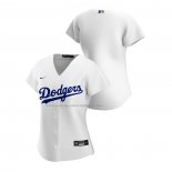 Maglia Baseball Donna Los Angeles Dodgers Replica Home 2020 Bianco