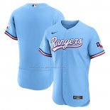 Maglia Baseball Uomo Texas Rangers Alternato Autentico Logo Blu