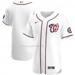 Maglia Baseball Uomo Washington Nationals Alternato Autentico Logo Bianco