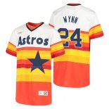 Maglia Baseball Bambino Houston Astros Jimmy Wynn Cooperstown Collection Home Bianco
