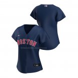 Maglia Baseball Donna Boston Red Sox Replica Alternato 2020 Blu