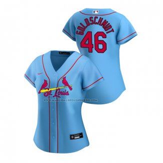 Maglia Baseball Donna St. Louis Cardinals Paul Goldschmidt Replica Alternato 2020 Blu
