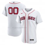 Maglia Baseball Uomo Boston Red Sox Home Autentico Personalizzate Bianco