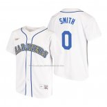 Maglia Baseball Bambino Seattle Mariners Mallex Smith Cooperstown Collection Home Bianco