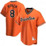 Maglia Baseball Uomo Baltimore Orioles Cal Ripken JR. Alternato Cooperstown Collection Arancione