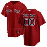 Maglia Baseball Uomo Boston Red Sox Alterno Replica Personalizzate Rosso