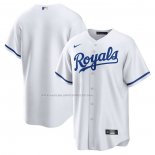 Maglia Baseball Uomo Kansas City Royals Primera Blank Replica Bianco