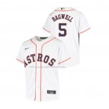 Maglia Baseball Bambino Houston Astros Jeff Bagwell Replica Home Bianco