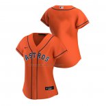 Maglia Baseball Donna Houston Astros Replica Alternato 2020 Arancione