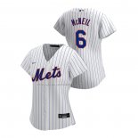 Maglia Baseball Donna New York Mets Jeff Mcneil Replica Home 2020 Bianco