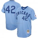 Maglia Baseball Uomo Chicago Cubs Bruce Sutter Mitchell & Ness 1976 Cooperstown Collection Autentico Blu