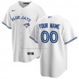 Maglia Baseball Uomo Toronto Blue Jays Home Replica Personalizzate Bianco