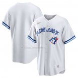 Maglia Baseball Uomo Toronto Blue Jays Primera Cooperstown Collection Bianco