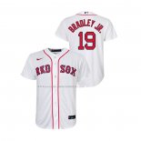 Maglia Baseball Bambino Boston Red Sox Jackie Bradley JR. Replica Home Bianco