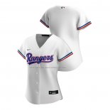 Maglia Baseball Donna Texas Rangers Replica Home 2020 Bianco
