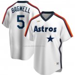 Maglia Baseball Uomo Houston Astros Jeff Bagwell Home Cooperstown Collection Bianco