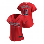 Maglia Baseball Donna Atlanta Braves Ender Inciarte Replica Alternato 2020 Rosso