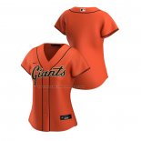 Maglia Baseball Donna San Francisco Giants Replica Alternato 2020 Arancione