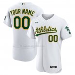 Maglia Baseball Uomo Oakland Athletics Home Autentico Personalizzate Bianco