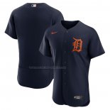 Maglia Baseball Uomo Detroit Tigers Alternato Autentico Arancione Blu