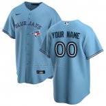 Maglia Baseball Uomo Toronto Blue Jays Replica Alterno Personalizzate Blu