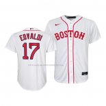 Maglia Baseball Bambino Boston Red Sox Nathan Eovaldi Replica 2021 Bianco