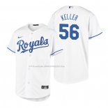 Maglia Baseball Bambino Kansas City Royals Brad Keller Replica Home Bianco
