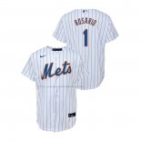 Maglia Baseball Bambino New York Mets Amed Rosario Replica Home Bianco