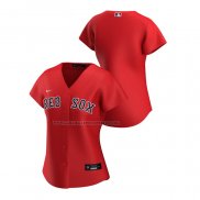 Maglia Baseball Donna Boston Red Sox Replica Alternato 2020 Rosso
