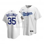 Maglia Baseball Bambino Los Angeles Dodgers Cody Bellinger Home Replica 2020 Bianco