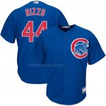 Maglia Baseball Uomo Chicago Cubs Anthony Rizzo Big & Tall Replica Blu