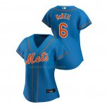 Maglia Baseball Donna New York Mets Jeff Mcneil Replica Alternato 2020 Blu