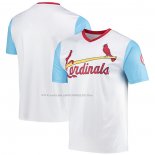 Maglia Baseball Uomo St. Louis Cardinals Cooperstown Collection Wordmark V-neck Bianco