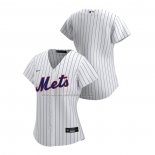 Maglia Baseball Donna New York Mets Replica Home 2020 Bianco