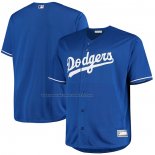 Maglia Baseball Uomo Los Angeles Dodgers Big & Tall Replica Alternato Blu