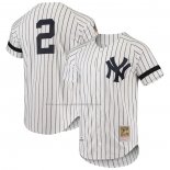 Maglia Baseball Uomo New York Yankees Mitchell & Ness Cooperstown Collection 1996 Autentico Home Bianco