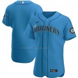 Maglia Baseball Uomo Seattle Mariners Alternate Autentico Blu