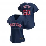 Maglia Baseball Donna Boston Red Sox Mookie Betts Replica Alternato 2020 Blu