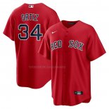 Maglia Baseball Uomo Boston Red Sox David Ortiz Alterno Replica Rosso
