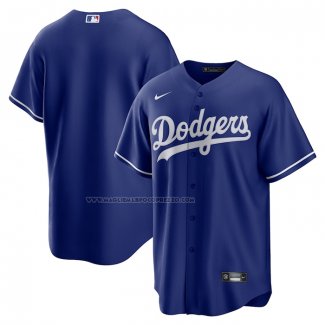 Maglia Baseball Uomo Los Angeles Dodgers Alternato Replica Blu