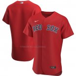 Maglia Baseball Uomo Boston Red Sox Alternato Autentico Rosso