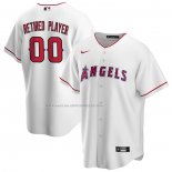 Maglia Baseball Uomo Los Angeles Angels Pick-A-player Retired Roster Home Replica Bianco