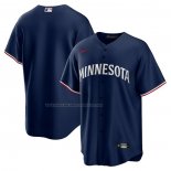 Maglia Baseball Uomo Minnesota Twins Alterno Replica Logo Blu
